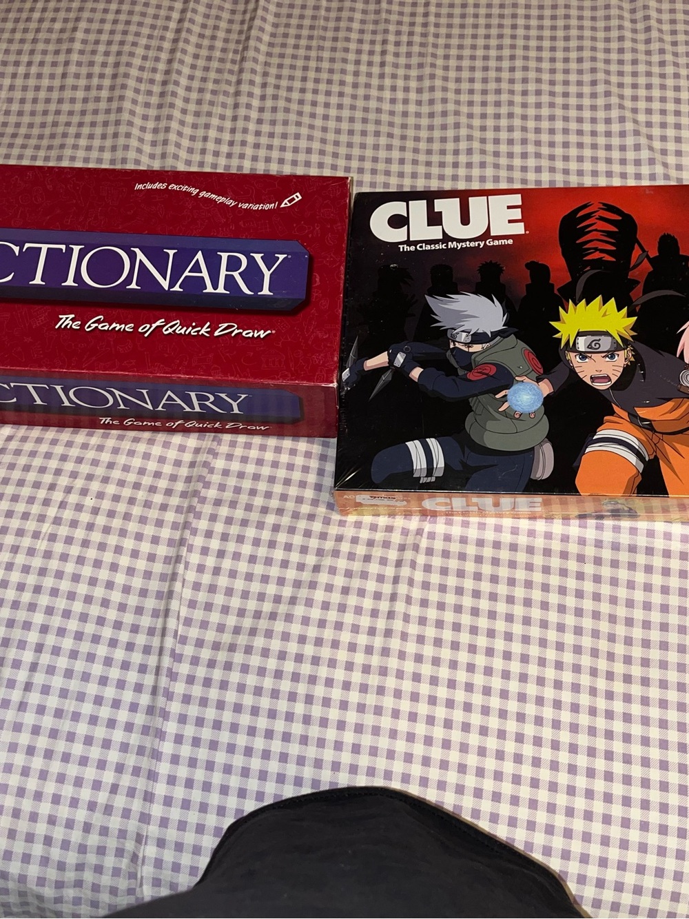 Naruto Clue Mystery Game - Black and Orange Collector Edition